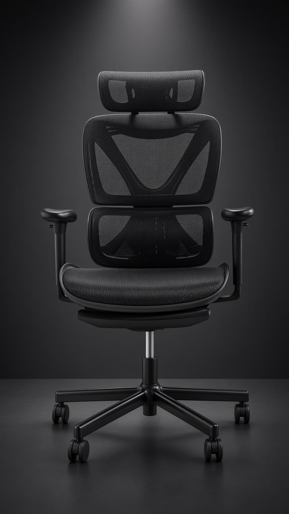 黑色 COFO Chair Lite 办公椅