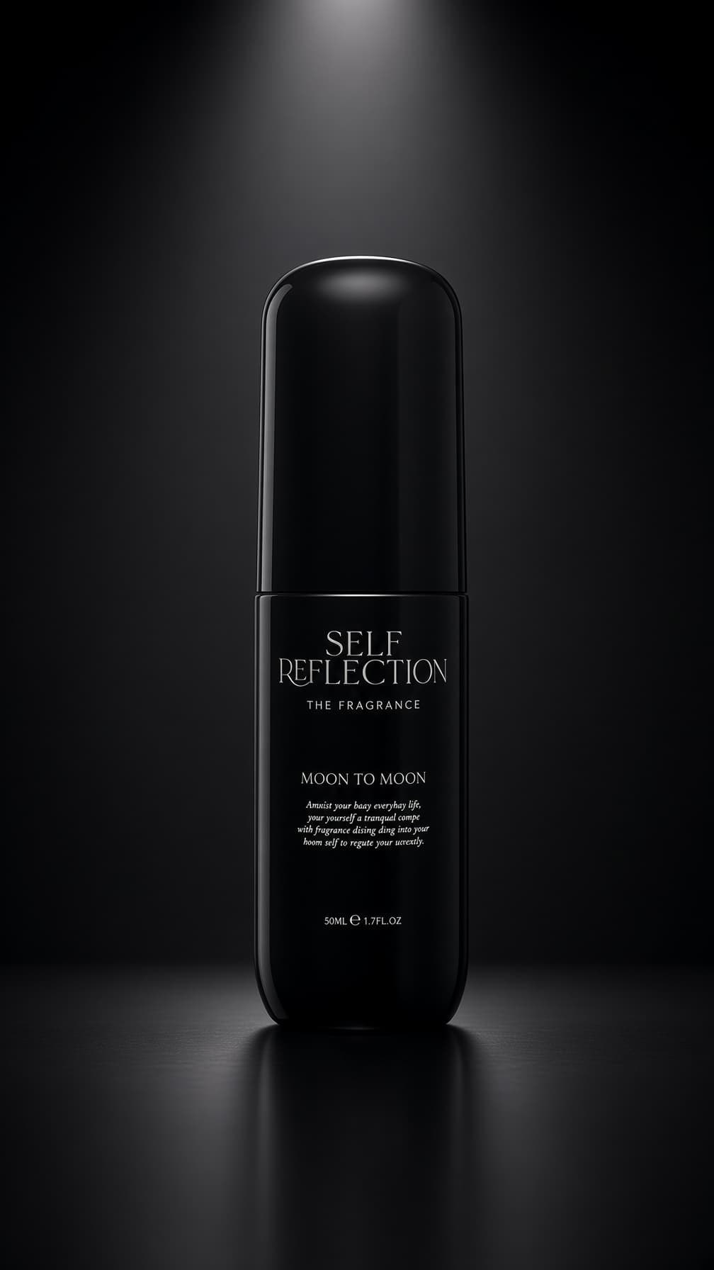 黒いSELF REFLECTION ザ フレグランス ムーントゥームーンのボトル